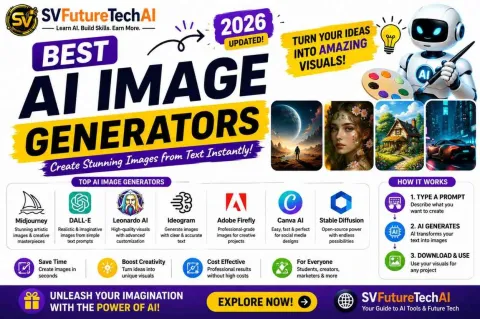 2026 मधील सर्वोत्तम AI Image Generators: मजकुरातून आकर्षक चित्रे तयार करणारी AI साधने